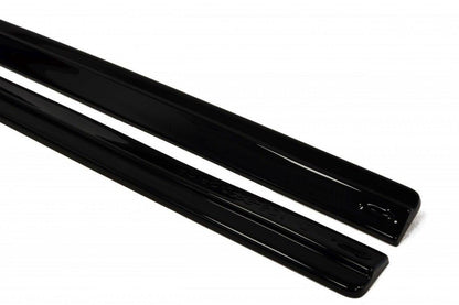 Seitenschweller Diffuser Ford Focus RS Mk2 schwarz matt