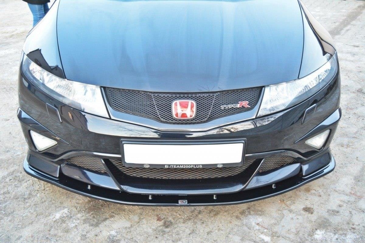 Front Ansatz für HONDA CIVIC VIII TYPE R GP schwarz matt