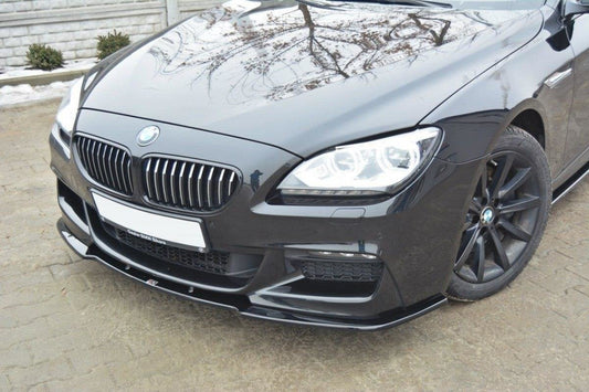 Front Ansatz für BMW 6er Gran Coupé M Paket schwarz matt