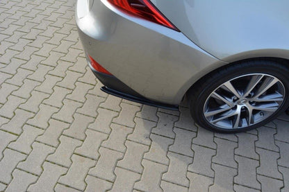 Heck Ansatz Flaps Diffusor für Lexus IS Mk3 Facelift T schwarz matt