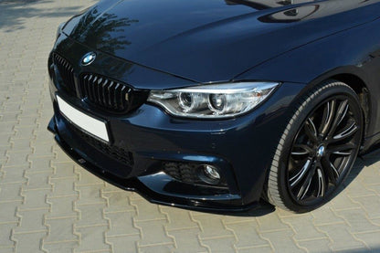 Front Ansatz für v.1 BMW 4er F32 M Paket Carbon Look
