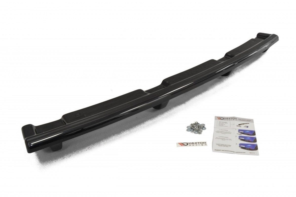 Mittlerer Diffusor Heck Ansatz für BMW 4er F32 M Paket im DTM LOOK Carbon Look