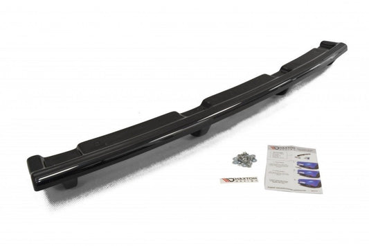 Mittlerer Diffusor Heck Ansatz für BMW 4er F32 M Paket im DTM LOOK Carbon Look
