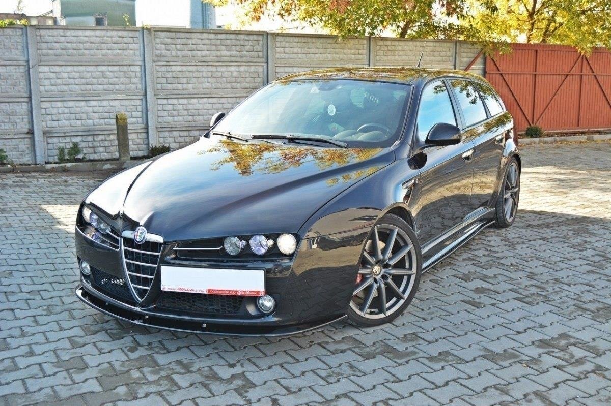 Front Ansatz für v.2 ALFA ROMEO 159 Carbon Look