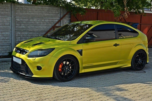 Front Ansatz V.1 für Ford Focus RS Mk2 schwarz Hochglanz