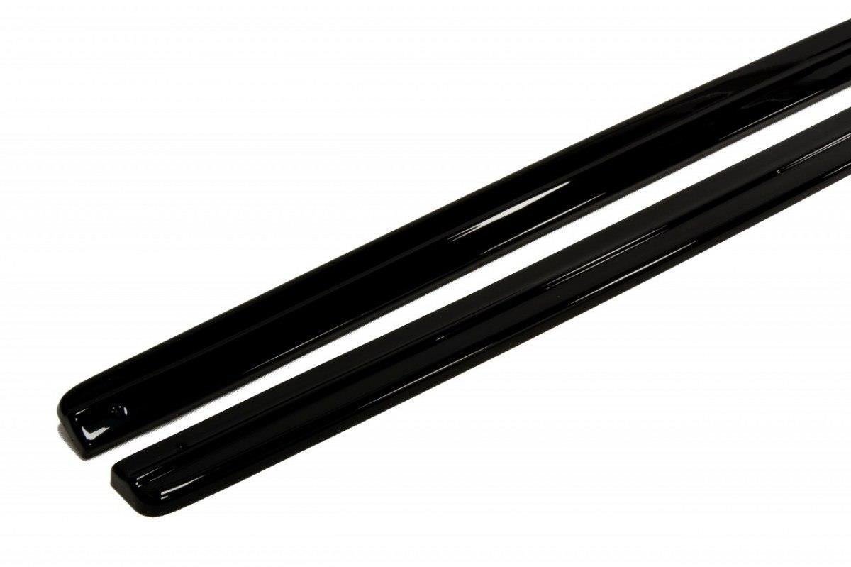 Seitenschweller Ansatz für BMW 5er F10/ F11 M-POWER/ M Paket schwarz matt