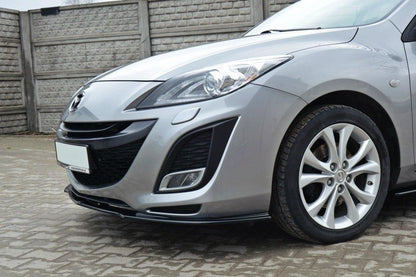 Front Ansatz für MAZDA 3 MK2 SPORT (vor Facelift) schwarz matt