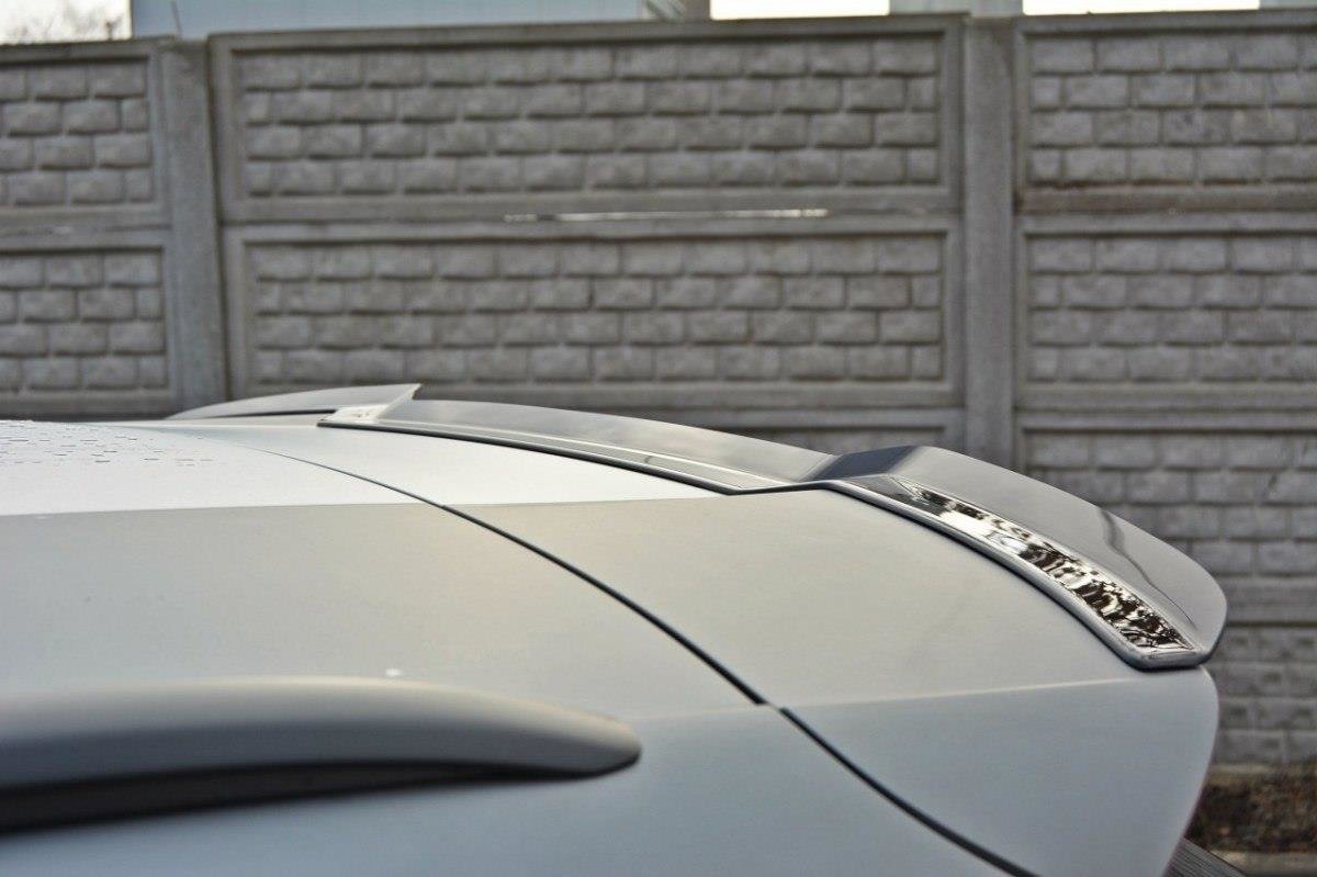 Spoiler CAP für Audi RS6 C7 / C7 FL schwarz Hochglanz