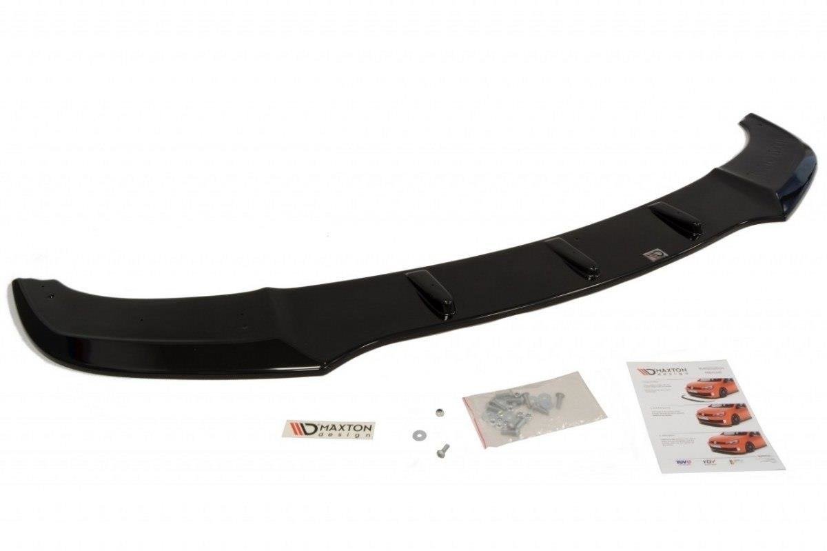 Front Ansatz V.1 für BMW 5er F10/F11 M Paket schwarz matt