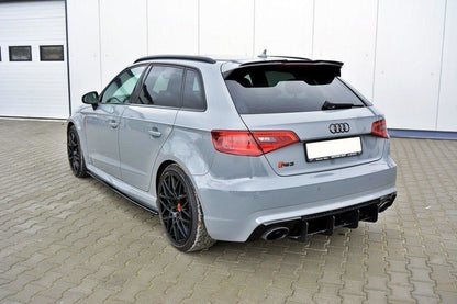 Spoiler CAP V.1 für Audi RS3 8V / 8V FL Sportback Carbon Look