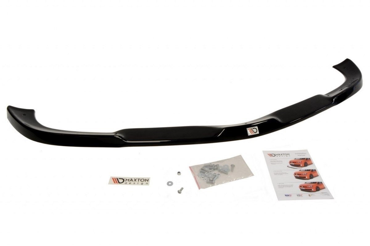 Front Ansatz für MERCEDES SLK R171 STANDARD STOßSTANGE schwarz Hochglanz
