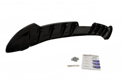 Diffusor Heck Ansatz für SEAT IBIZA 4 SPORTCOUPE (vor Facelift) DTM LOOK Carbon Look