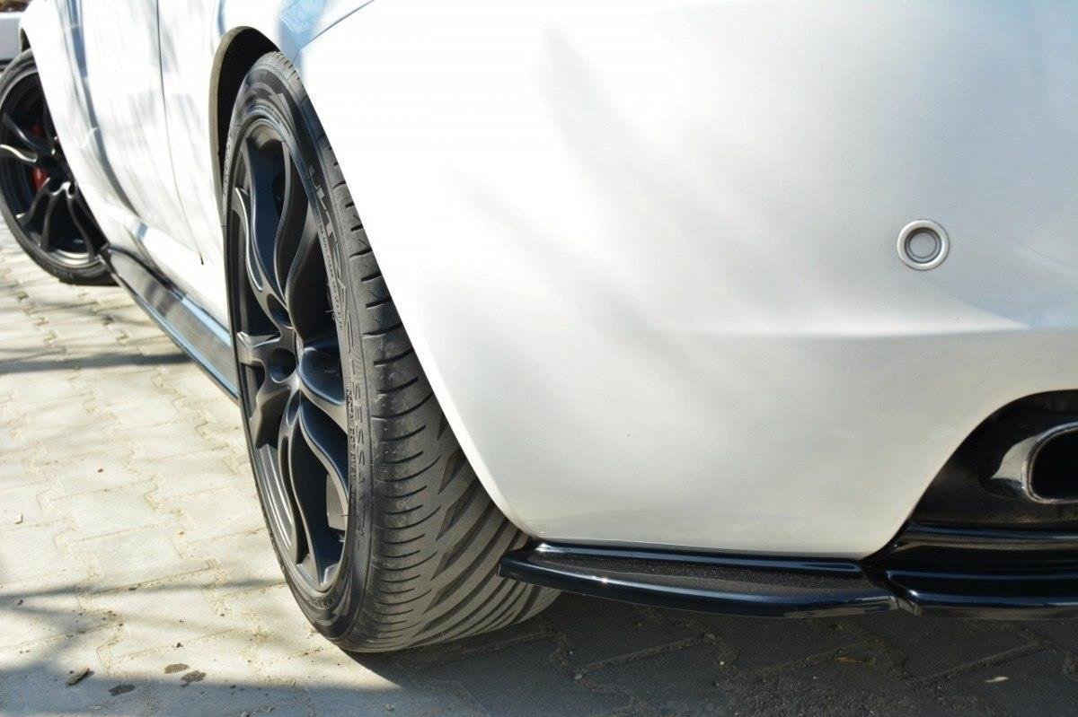 Heck Ansatz Flaps Diffusor für Alfa Romeo Brera Carbon Look