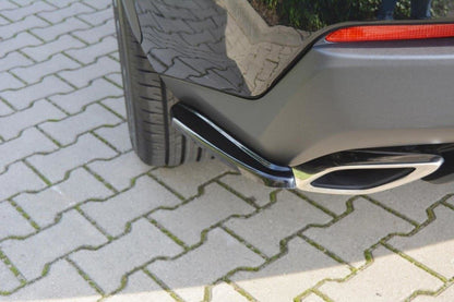 Heck Ansatz Flaps Diffusor für Lexus NX Mk1 T Carbon Look