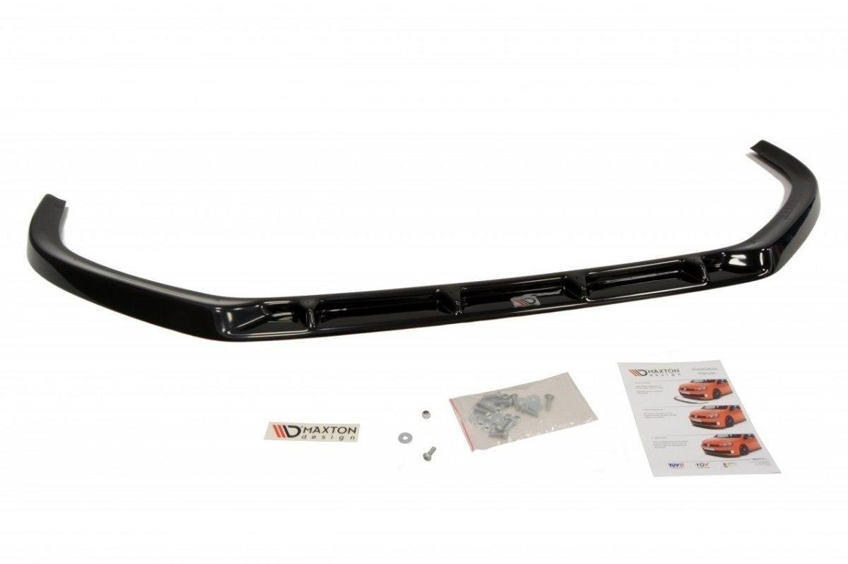Front Ansatz für PEUGEOT 308 vor Facelift schwarz Hochglanz