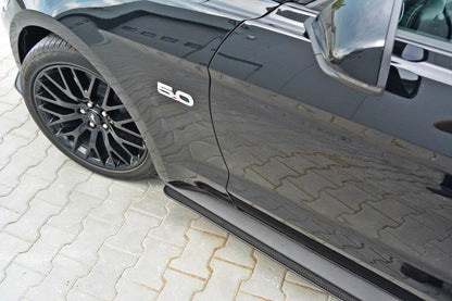 Sport Seitenschweller Ansatz passend für Ford Mustang GT Mk6