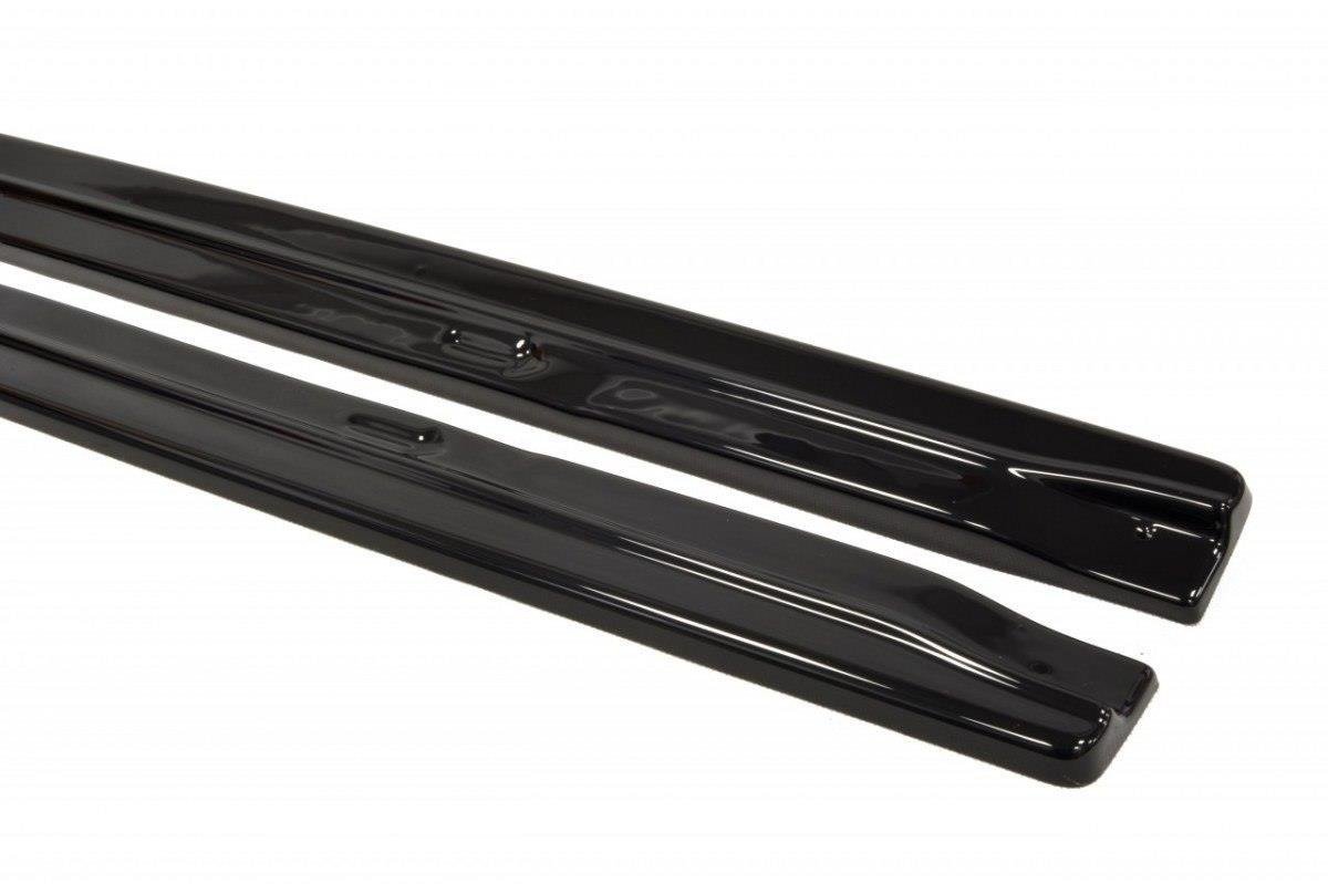 Seitenschweller Ansatz für VW PASSAT B5 schwarz matt