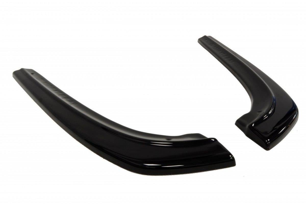 Heck Ansatz Flaps Diffusor für SAAB 9-3 TURBO X schwarz matt