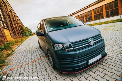 VOLKSWAGEN T6 Front Ansatz für v.1 schwarz matt