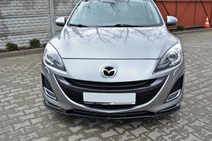Front Ansatz für MAZDA 3 MK2 SPORT (vor Facelift) schwarz matt