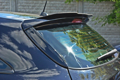 HECK SEITE Spoiler CAP für OPEL ASTRA H (FOR OPC / VXR) schwarz matt