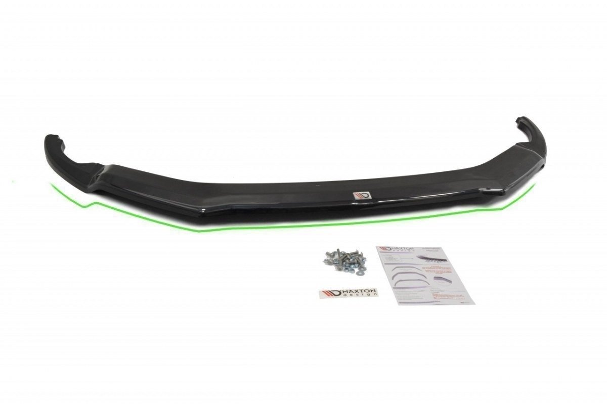 Front Ansatz V.3 für Audi R8 Mk.2 schwarz Hochglanz