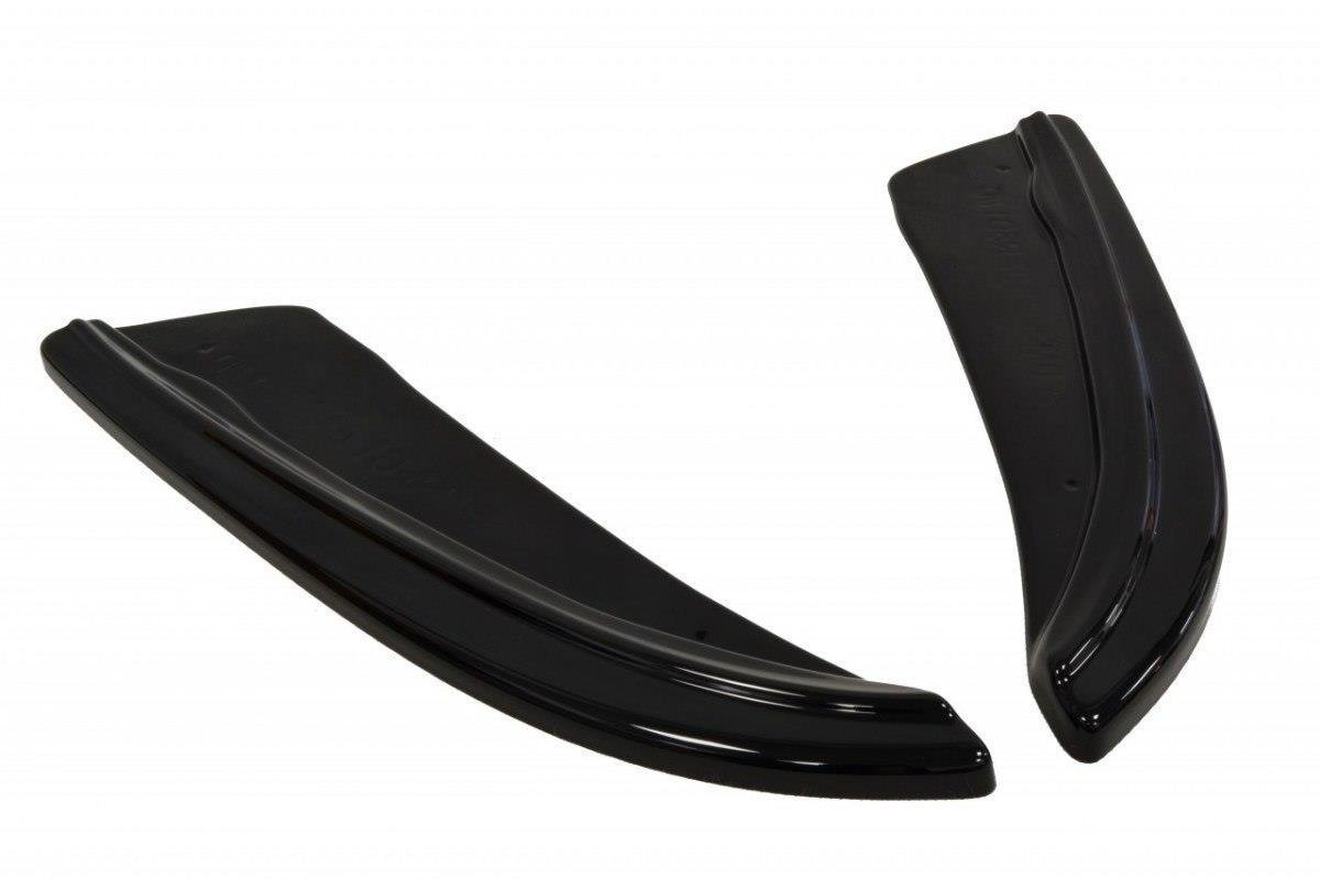 Heck Ansatz Flaps Diffusor für BMW 5er GT F07 schwarz Hochglanz