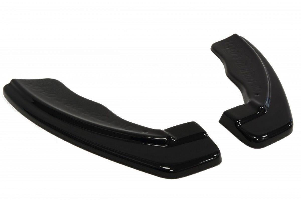 Heck Ansatz Flaps Diffusor für FORD FOCUS MK2 RS schwarz matt