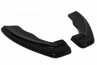 Heck Ansatz Flaps Diffusor für FORD FOCUS MK2 RS schwarz matt
