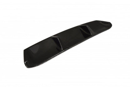 Diffusor Heck Ansatz für Skoda Superb Mk3 schwarz Hochglanz