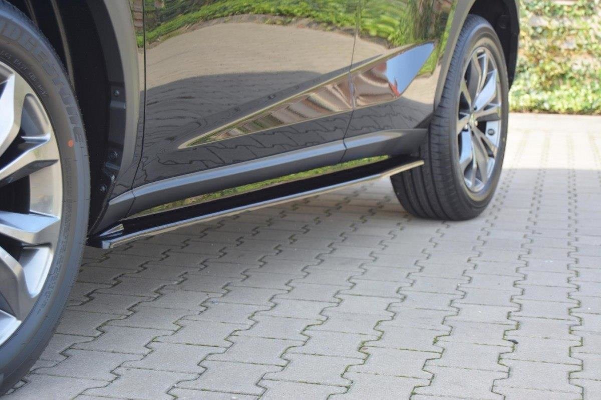 Seitenschweller Ansatz für Lexus NX Preface/Facelift schwarz matt