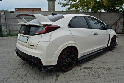 Spoiler CAP für n.1 HONDA CIVIC IX TYPE R Carbon Look