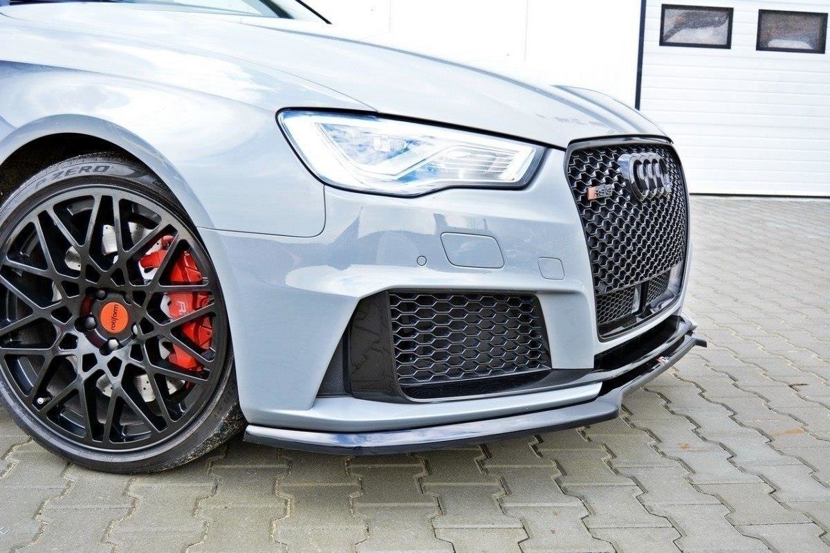 Front Ansatz V.1 für Audi RS3 8V Sportback schwarz matt