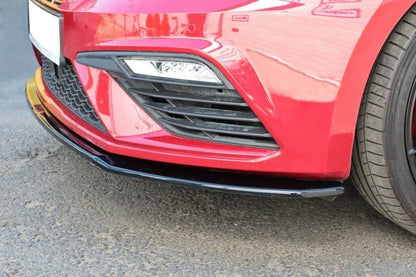 Front Ansatz für v.2 Seat Leon Mk3 Cupra/ FR Facelift Carbon Look
