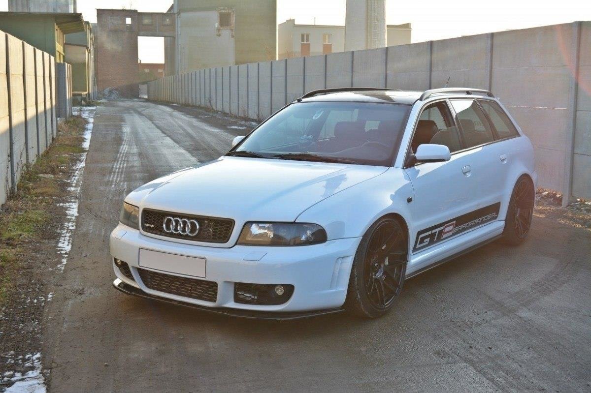Front Ansatz für AUDI RS4 B5 schwarz matt