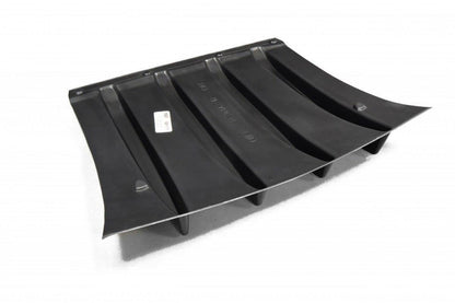 Diffusor Heck Ansatz für HONDA CIVIC IX TYPE R schwarz Hochglanz