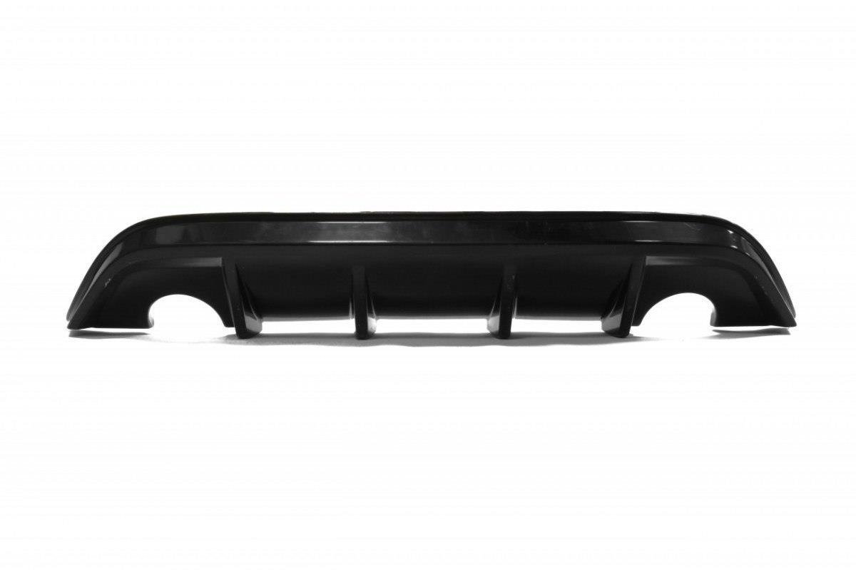 Diffusor Heck Ansatz für Ford Focus ST Mk2 FL schwarz Hochglanz