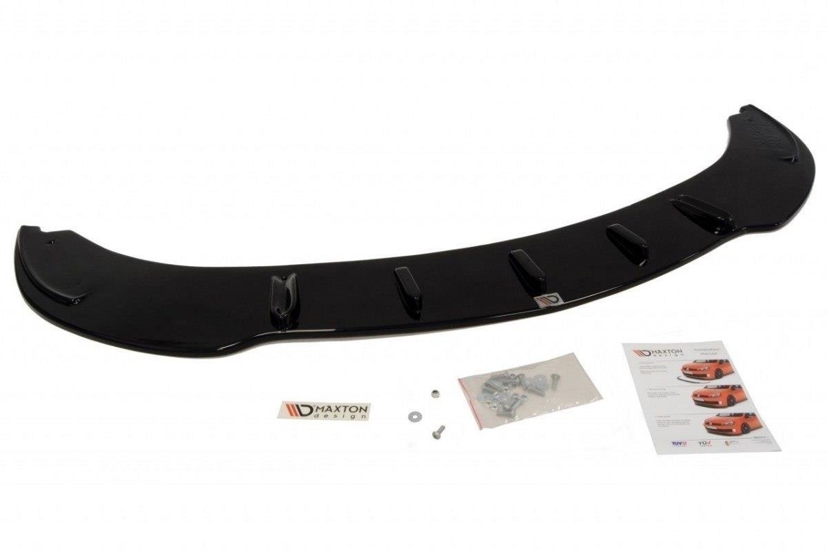 Front Ansatz für BMW 6er E63 / E64 (vor Facelift) v.1 schwarz Hochglanz