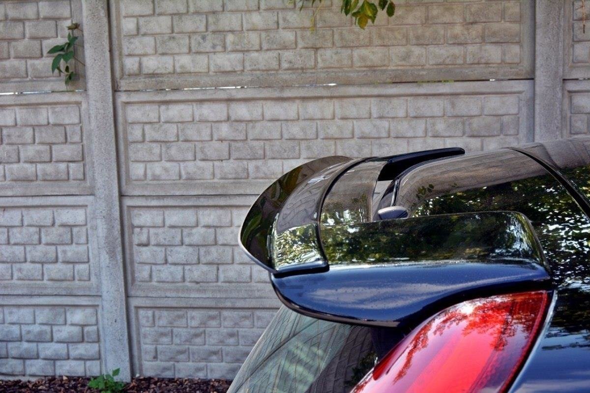 Spoiler CAP für VOLVO V50F R-DESIGN schwarz matt
