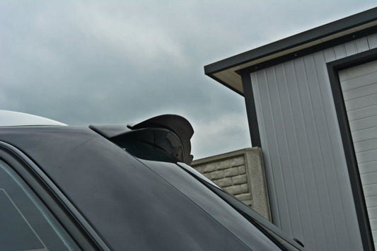 Spoiler CAP für Audi S4 / A4 S-Line B7 Avant schwarz matt