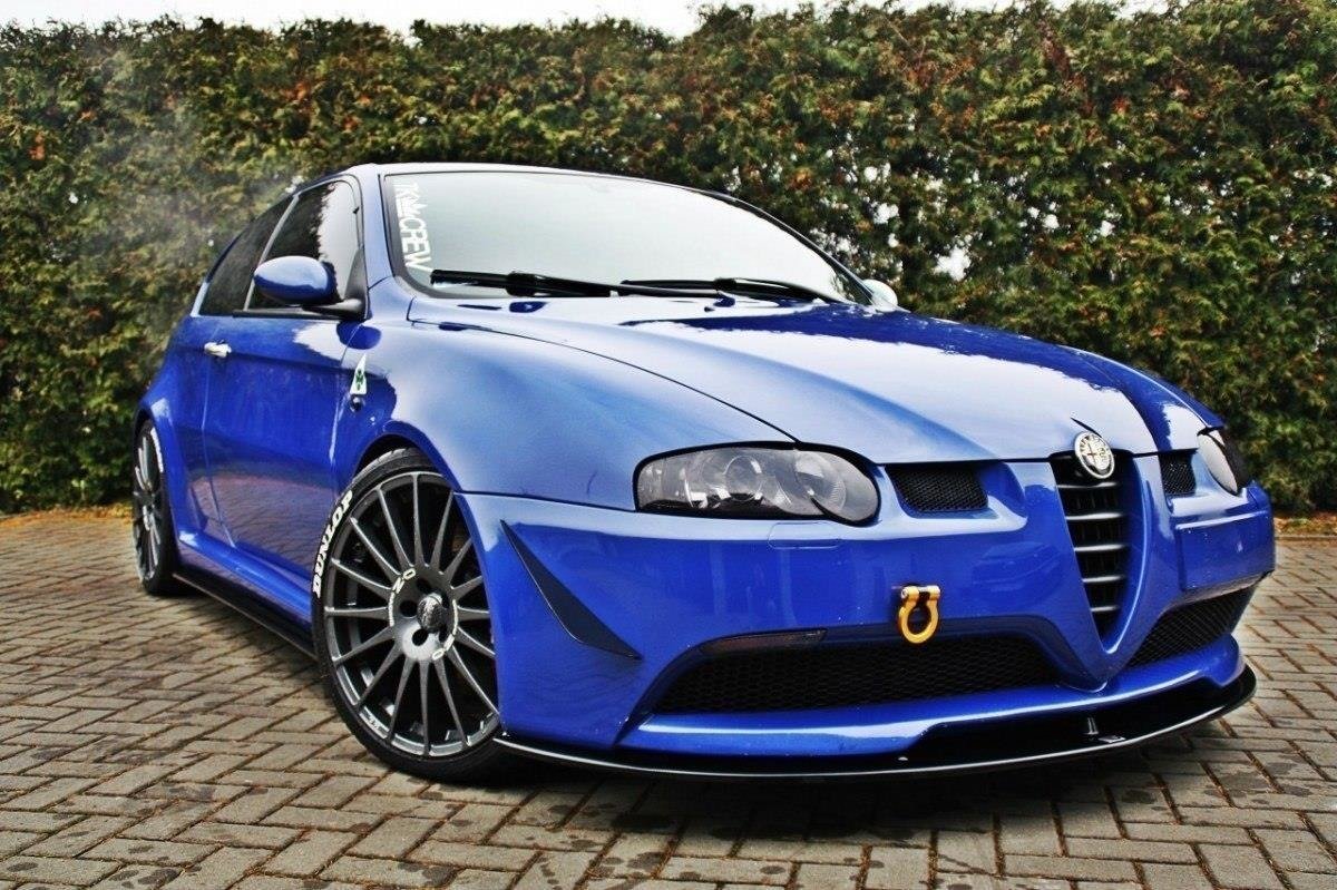 Front Ansatz für ALFA ROMEO 147 GTA Carbon Look