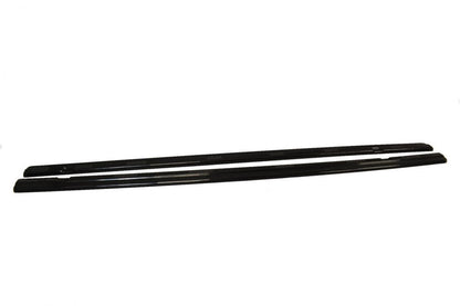 Seitenschweller Ansatz für VW GOLF 7 GTI PREFACE/FACELIFT (breit) Carbon Look