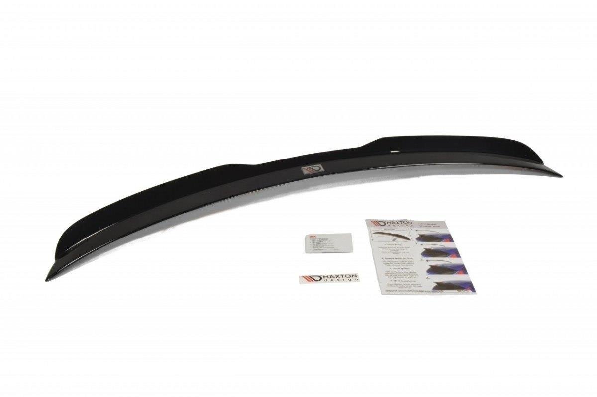 Spoiler CAP für MERCEDES C-KLASSE W204 Kombi Facelift schwarz matt