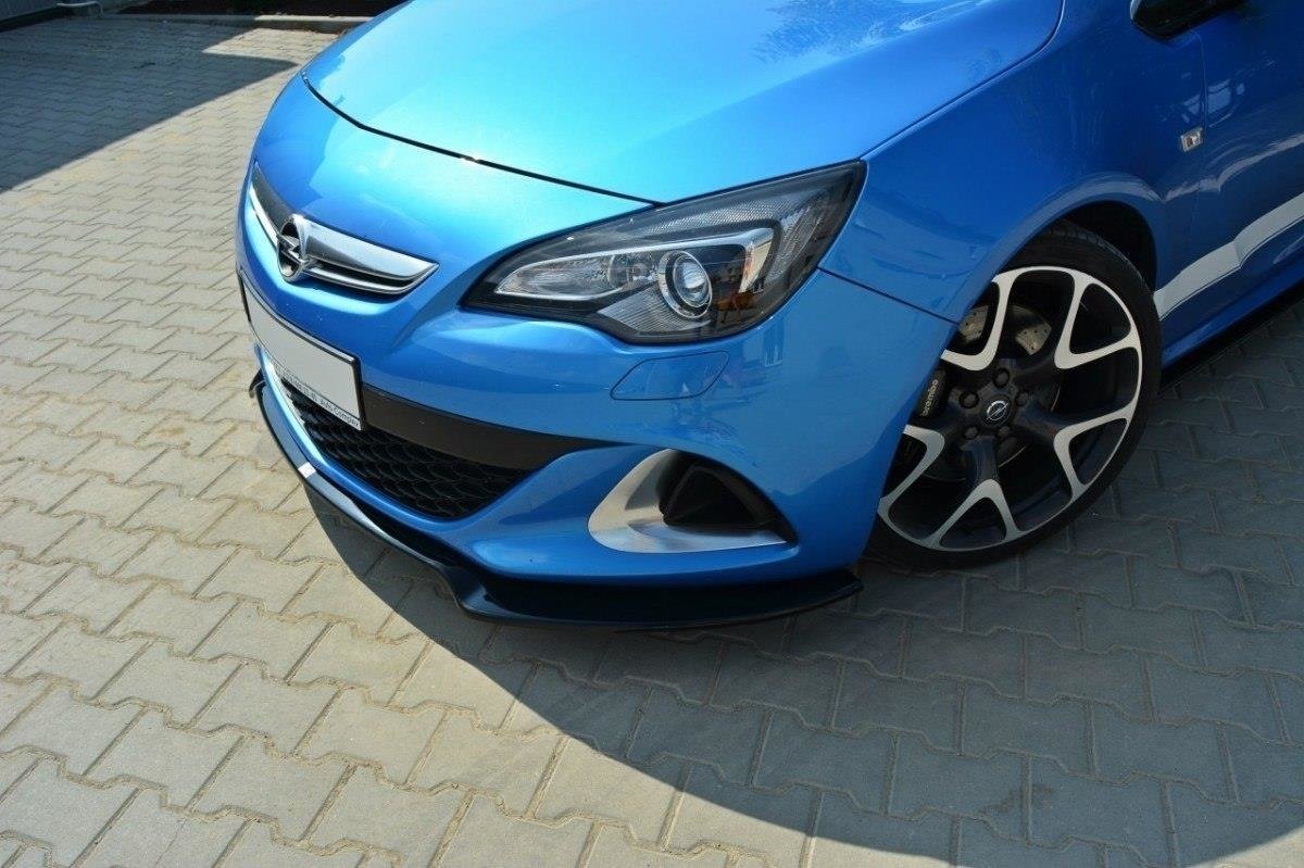 Front Ansatz für OPEL ASTRA J OPC / VXR v.2 schwarz Hochglanz