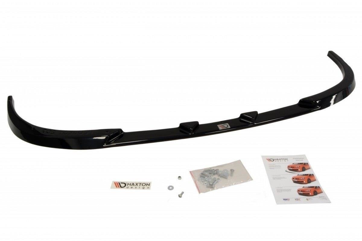 Front Ansatz für PEUGEOT 207 vor Facelift Carbon Look