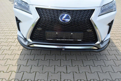 Front Ansatz V.1 für Lexus RX Mk4 F-Sport schwarz matt