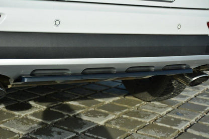 Mittlerer Diffusor Heck Ansatz für KIA SPORTAGE mk4 GT-Line schwarz matt