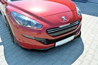 Front Ansatz V.1 für PEUGEOT RCZ FACELIFT schwarz matt