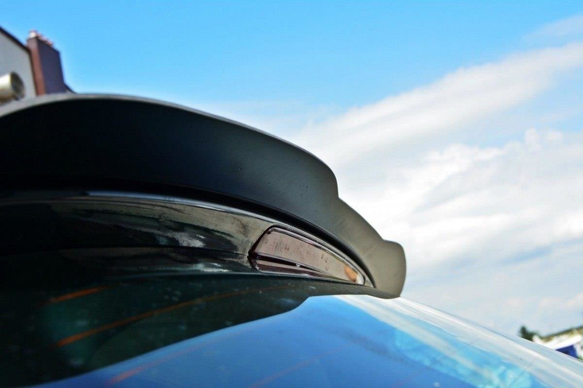 Spoiler CAP für Audi A4 B8 / B8 FL Avant schwarz Hochglanz