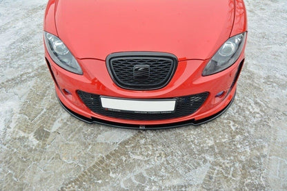 Front Ansatz für SEAT LEON MK2 MS DESIGN schwarz matt
